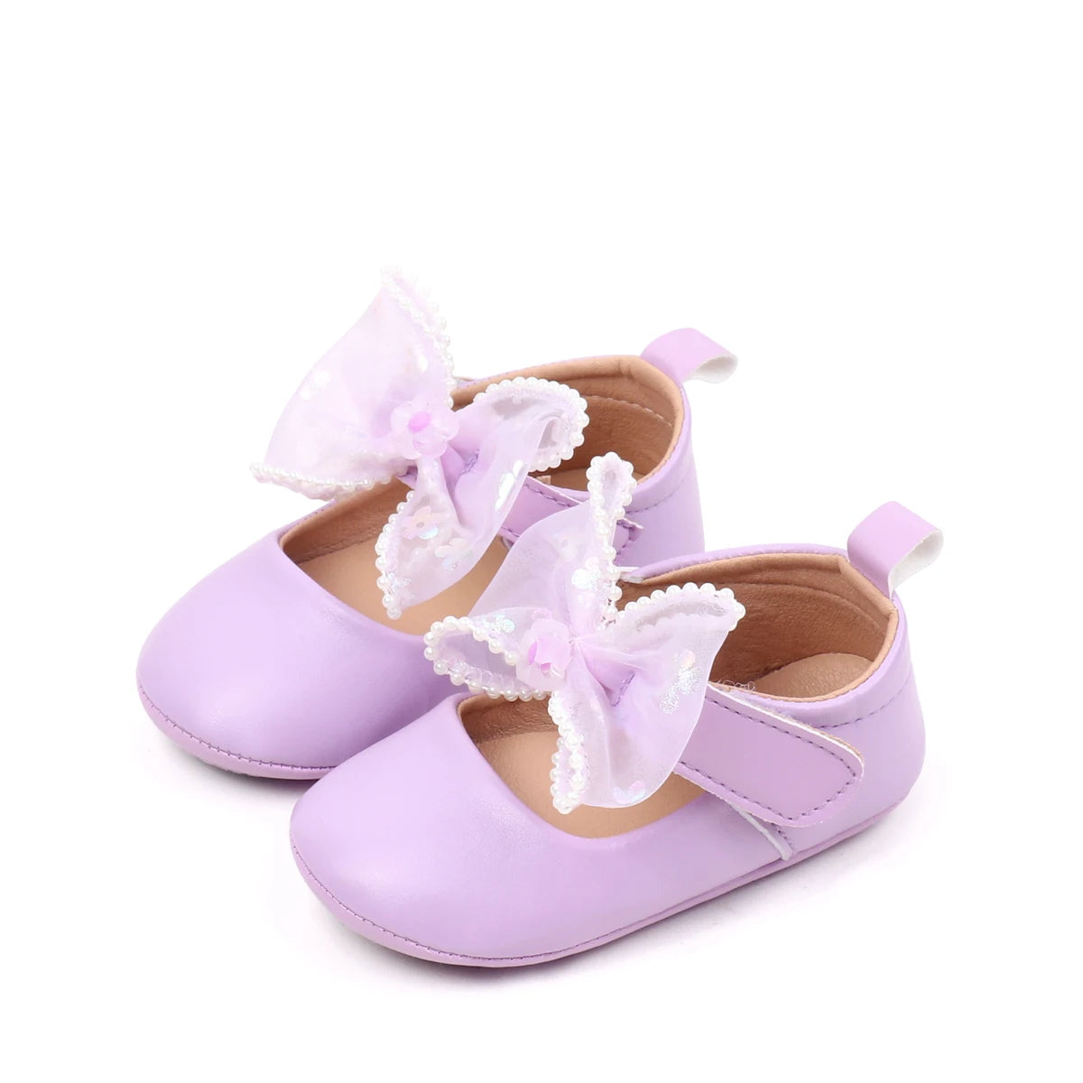 Spring Early Season New Style Rubber-Soled Anti-Slip Girls' Low-Top Toddler Shoes Stylish And Simple Front-Facing Shoes