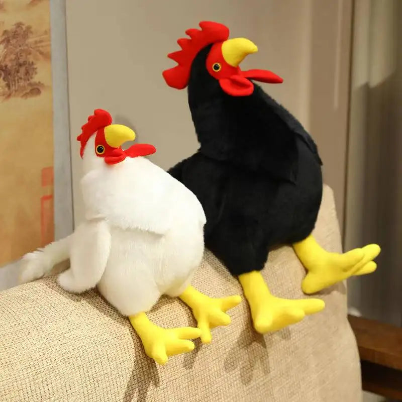 Latest Cake Bear Pendant Big Rooster Doll Kawaii Stuffed Plush Toy Doll Cartoon Anime Cute Pillow Children's Birthday Gift Doll