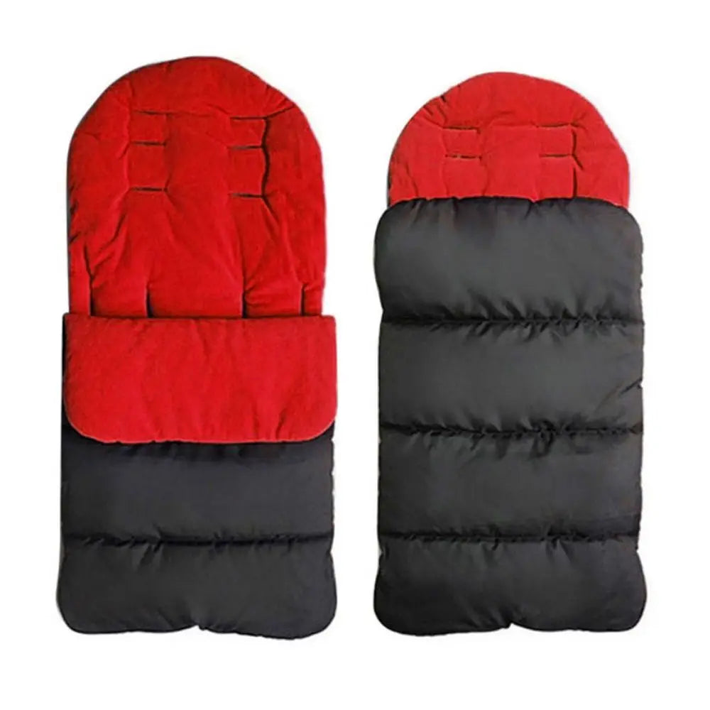 Winter Portable Warm Footmuff Carriage Mat Foot Cover Thick Cushion Sleepsacks Stroller Sleeping Bag