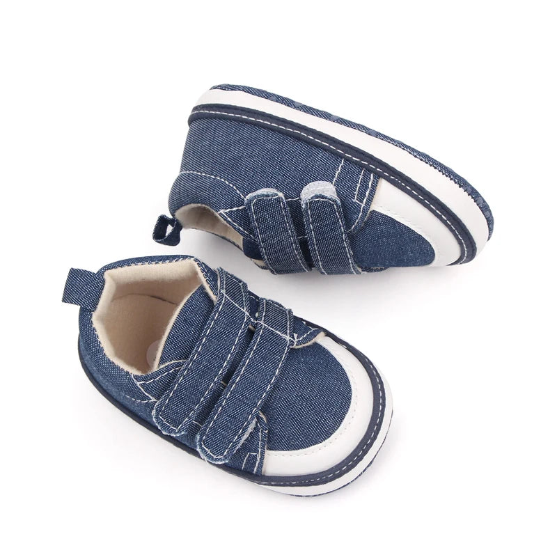 Spring and Autumn Baby Shoes Learning to Walk Shoes Anti-Slip Soft Sole for Boys and Girls 0-1 Year Old Baby Shoes