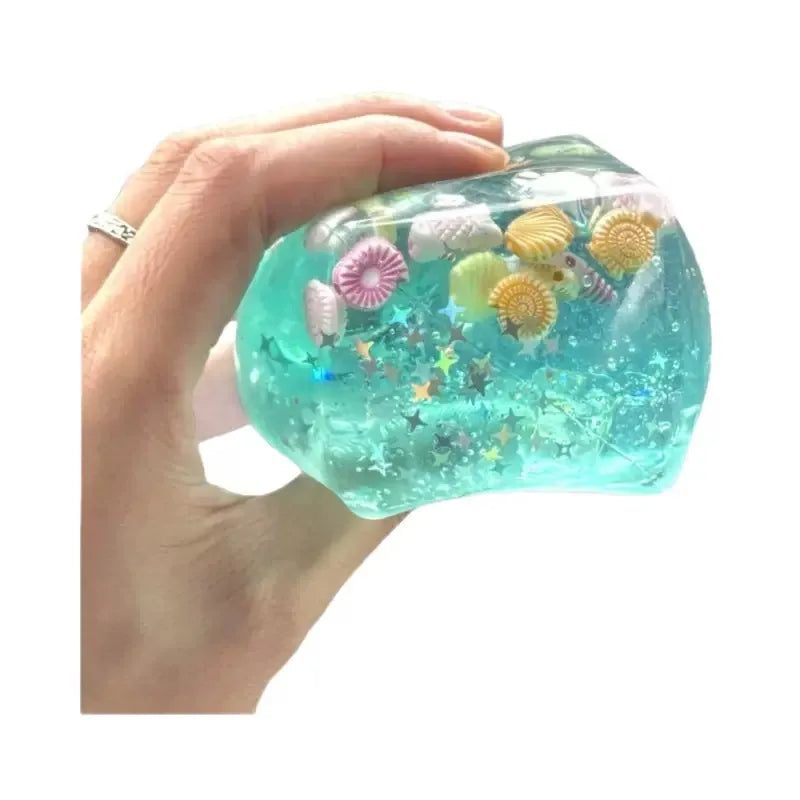 Adult Squishy Ocean Stress Balls Autism Sensory Toys for Stress And Anxiety Relief Maltose Water Ball Fidget Toys Bulk Gift