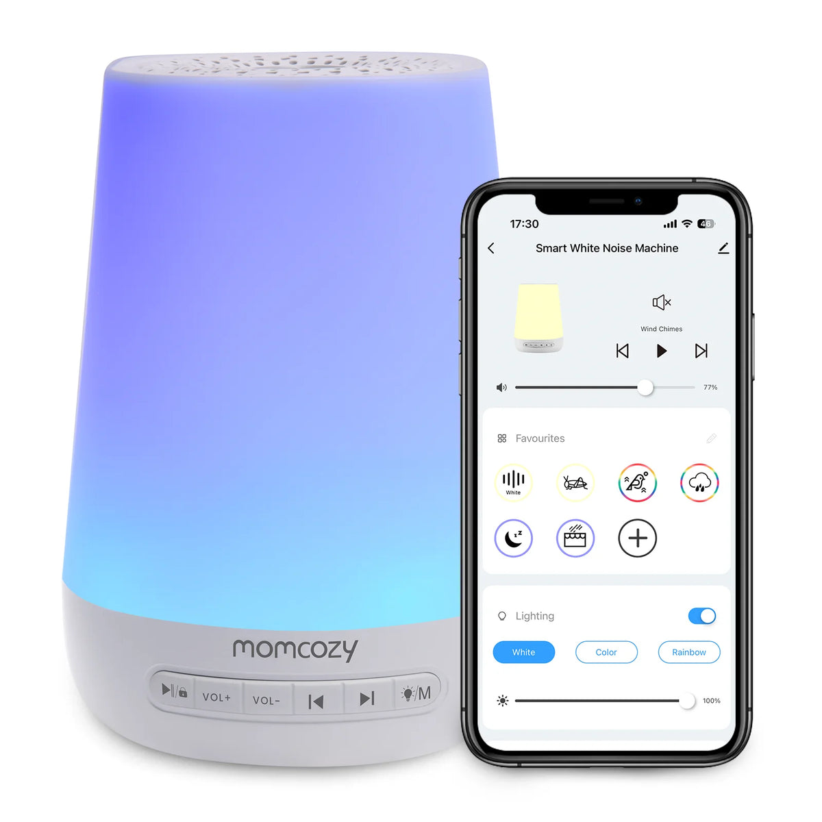 Momcozy Baby White Noise Sound Machine for Baby Sleeping