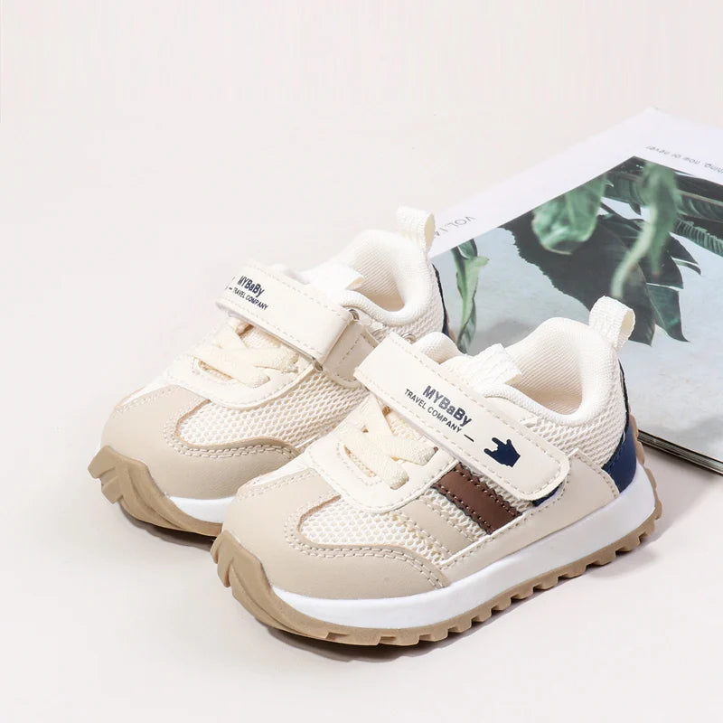 Childern Sports Shoes  Spring and Autumn 0-2 Years Old Baby Girls and Boys Sneakers Non-slip Casual Toddler Shoes First Walkers