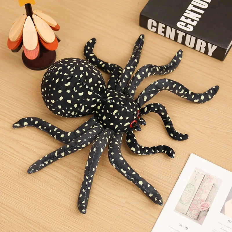 Nice Realistic Tarantula Spider Plush Toy 7 Styles Spooky Stuffed Animal Doll Forhalloween Decor, Prank Gifts And Party Favors
