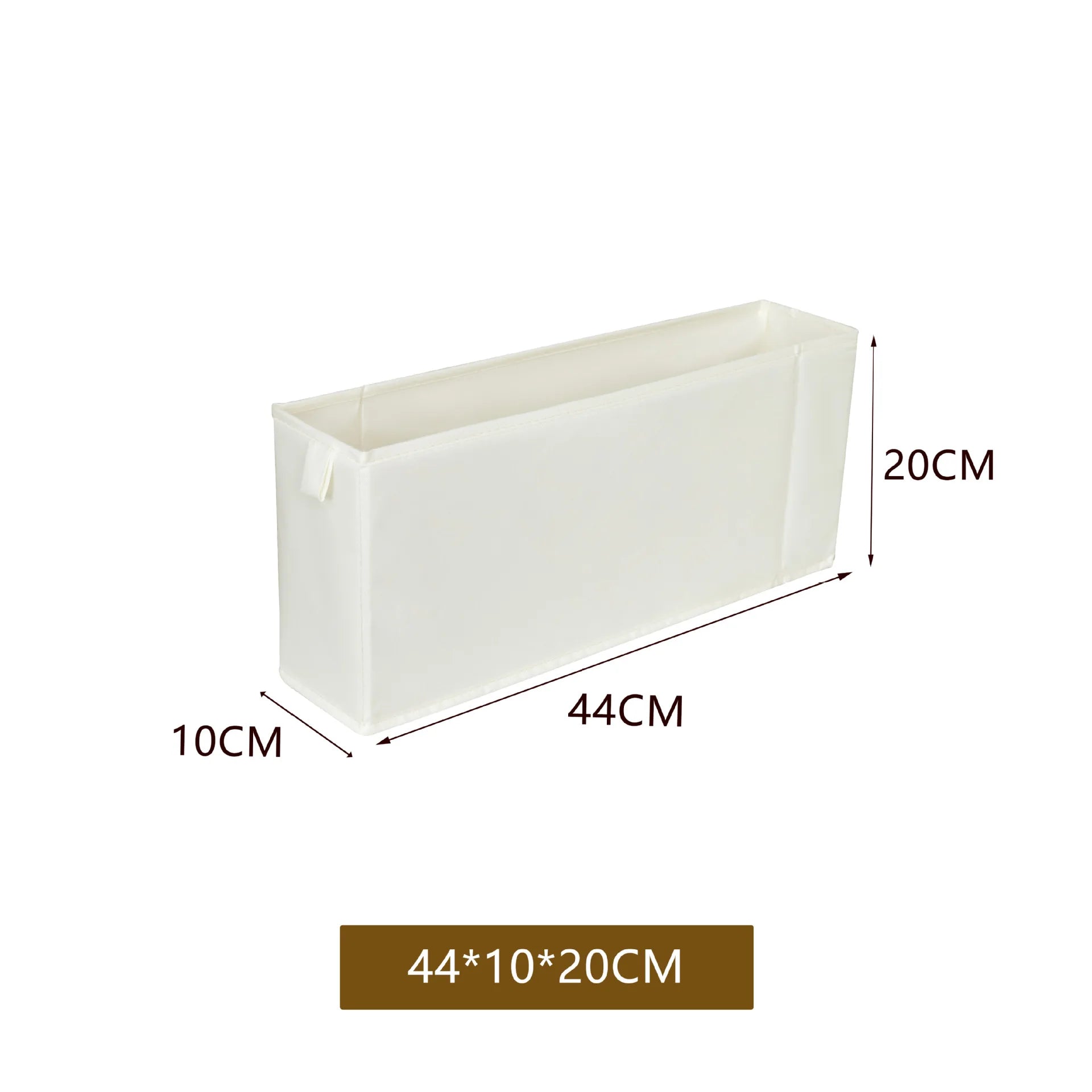 Fabric Foldable Underwear And Pants Storage Box For Cabinets And Drawers, Wardrobe Organizer, Model FFB-100