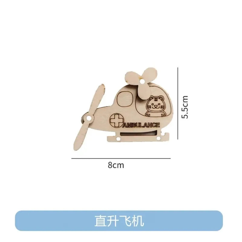 Busy Board Educational Toy With Led Lamp Drum Gear Cart Model Bld-01 For Skill Learning Wooden Game