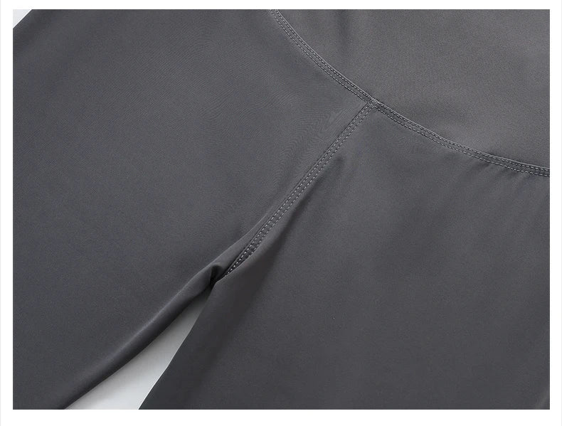 Pregnant Woman Legging Maternity Yoga Pants Summer Sharkskin Fabric Women Thin Black Slim Skinny Sport High Waist Fitness Shorts