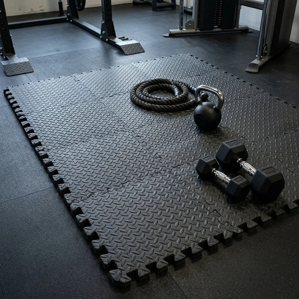 3/6/9/12/16Pcs Hot Sale EVA Foam Floor Tiles 30x30x1CM Interlocking Floor Mat Multi-Purpose Puzzle Gym Mat for Indoor Gym Home