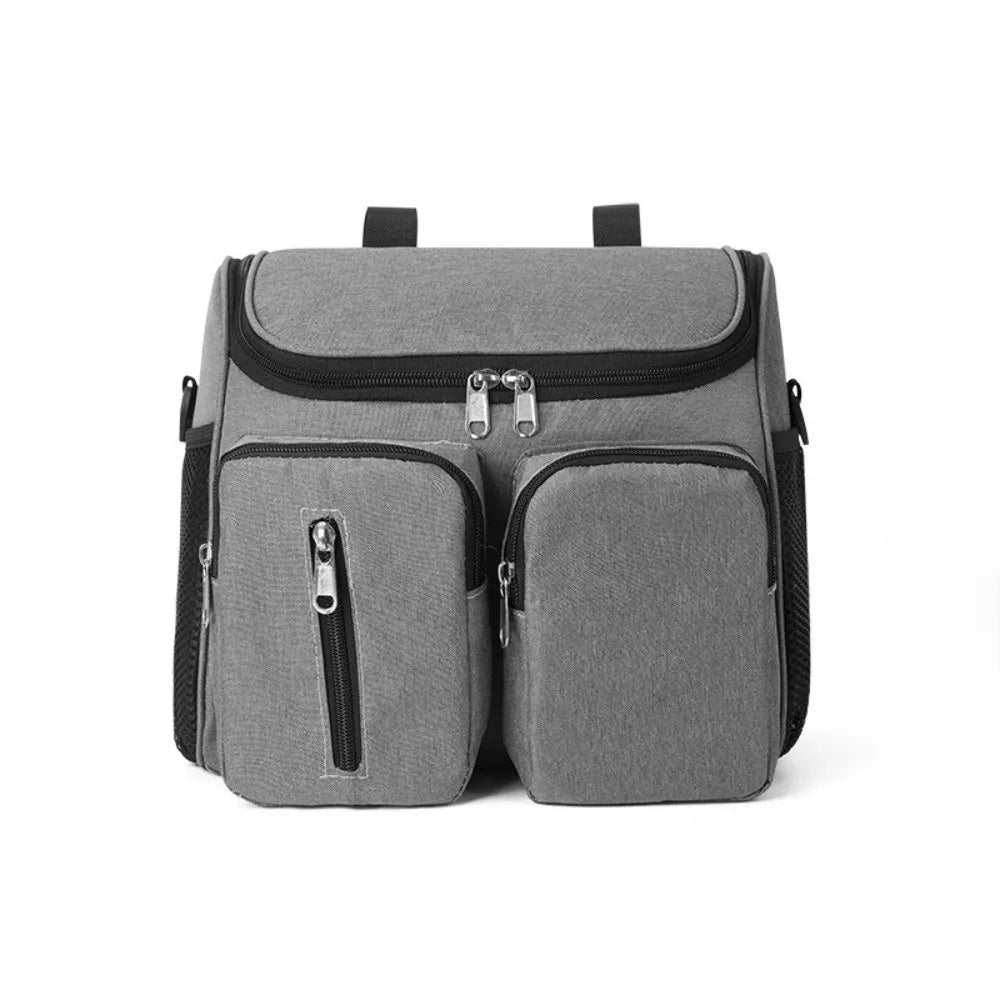 Waterproof Mommy Shoulder Bag Multi-Pocket Oxford Cloth Stroller Storage Hanging Bag Multifunctional Large Capacity