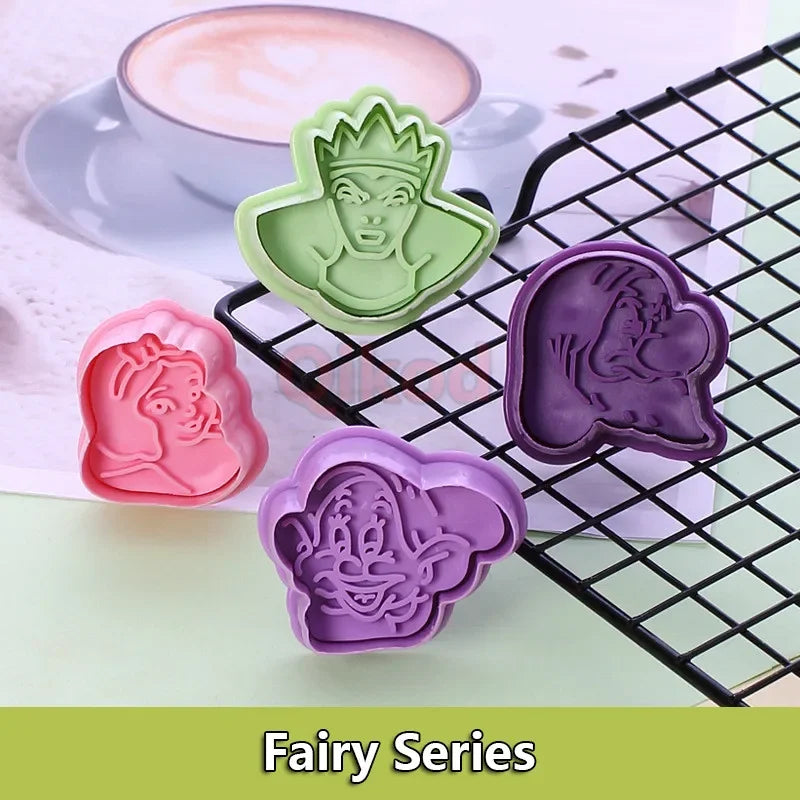 Montessori 3D Animal And Vegetable Mold Tool Set For Play Dough Plasticine 4 Piece Kit