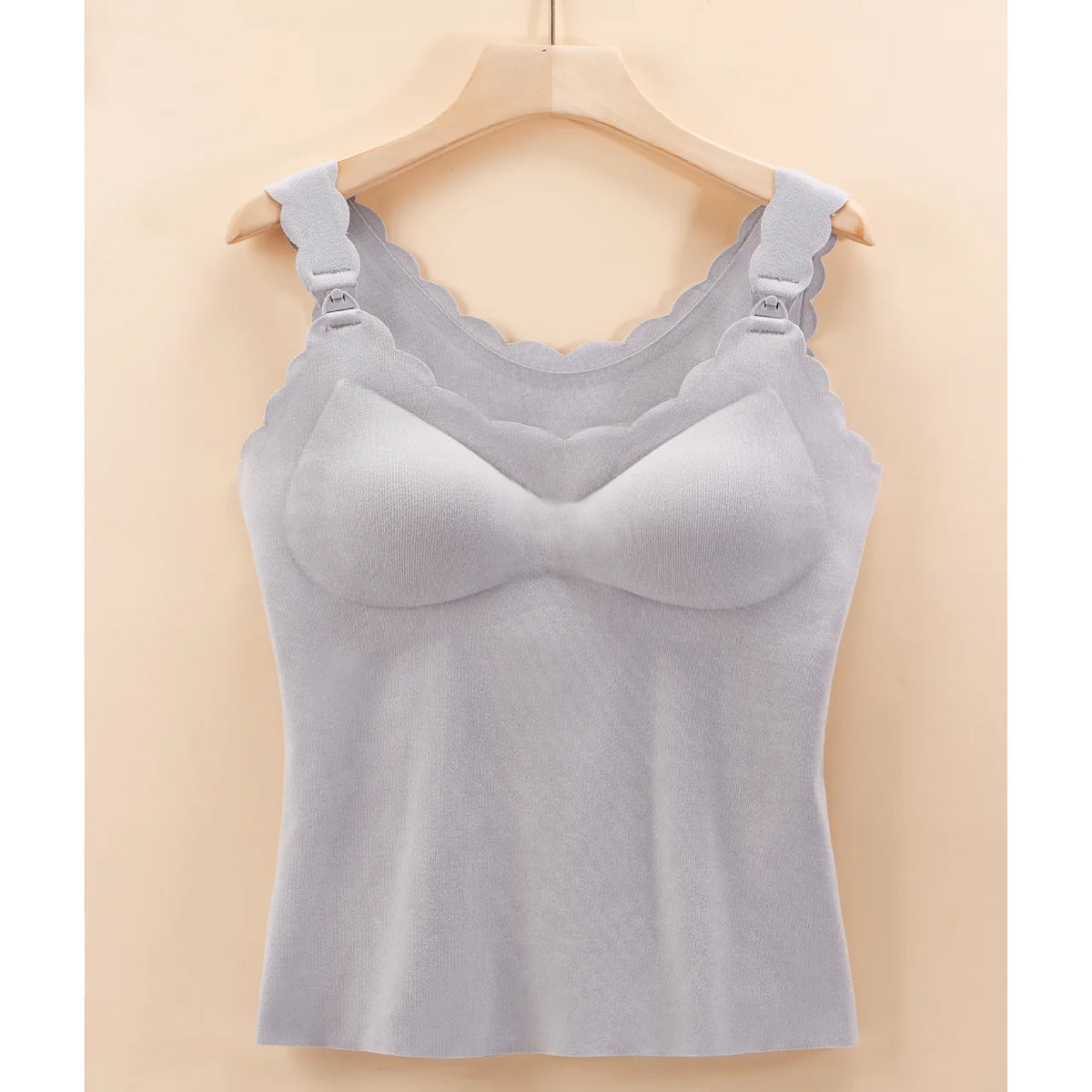 Maternity Belly Support Vest For Pregnancy With Soft Nylon Fabric Abdominal Wrap And Wavy Border