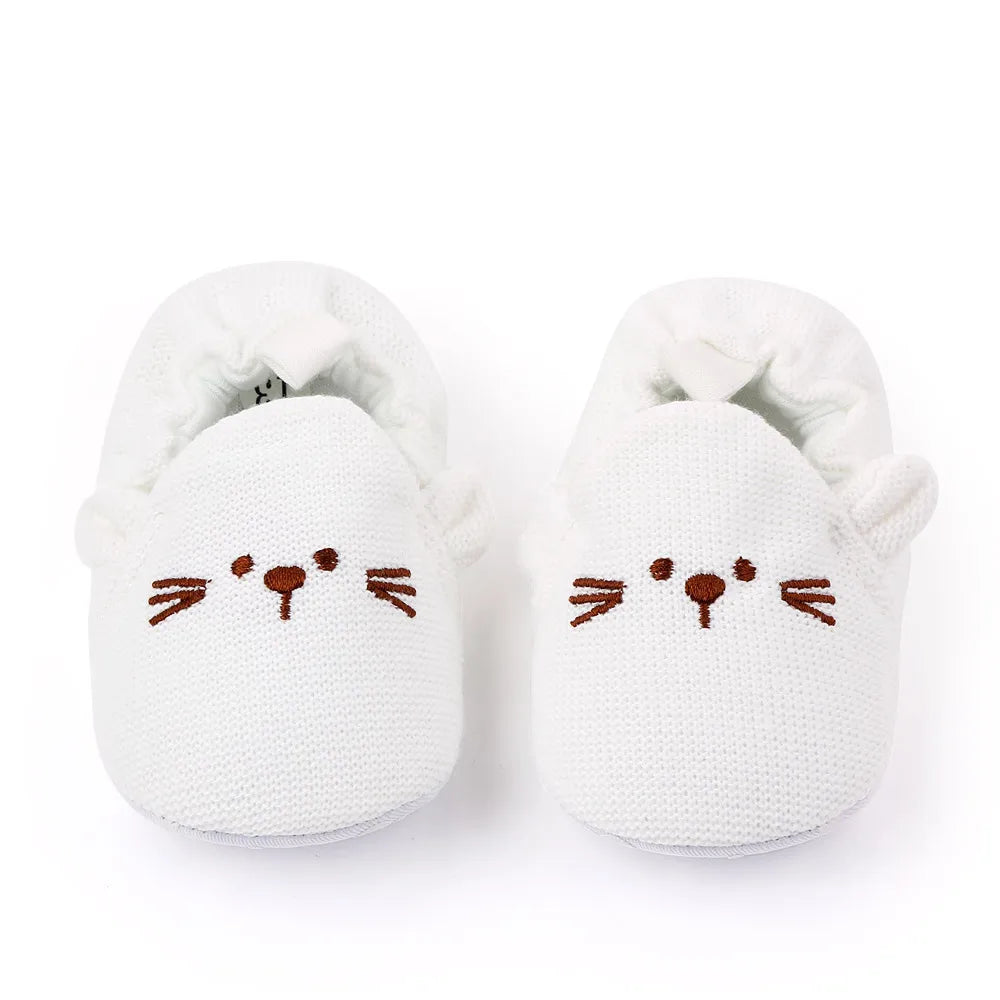 2025 Hot Selling Baby Boys And Girls First Walking Indoor Outdoor Toddler Shoes With Cute Design And High Quality Cotton Sole