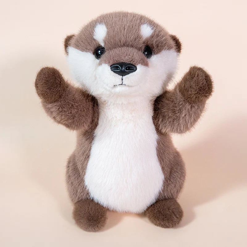 25/35cm Otter Plush Toy Arm with Magnetic Force Cute Stuffed Soft Animal Doll Arm for Birthday Gift And Decor