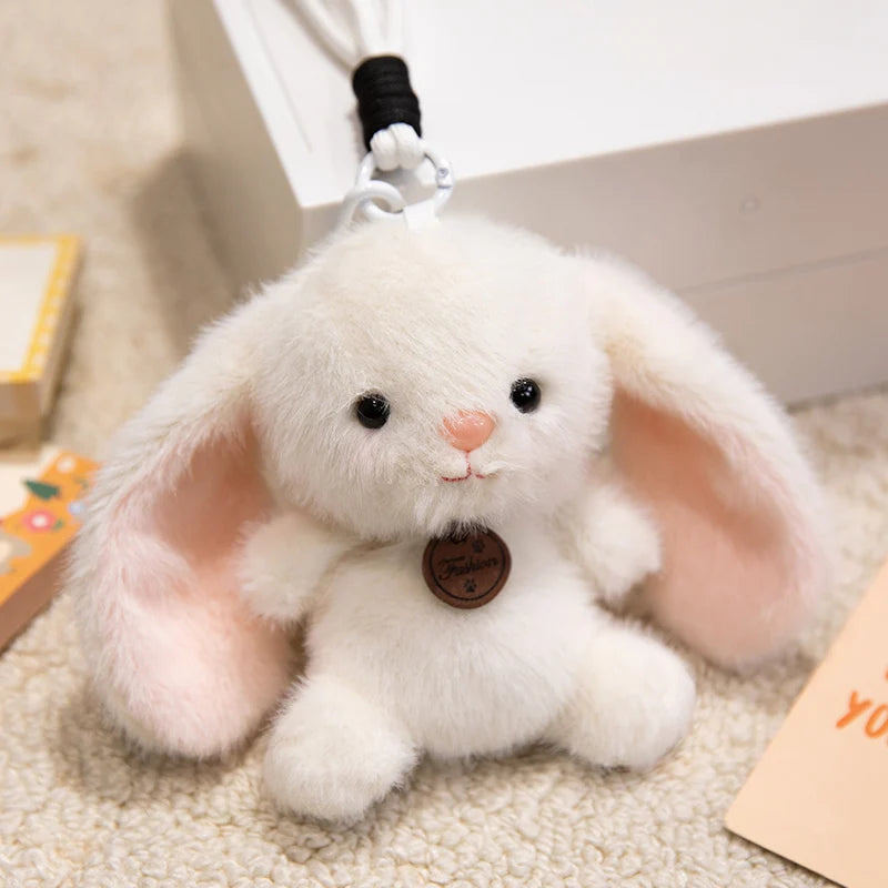 Soft Plush Animal Pendant Dolls Panda Fox Sloth Cat Dinosaur Bunny Capybara Pig Stuffed Toys For Children