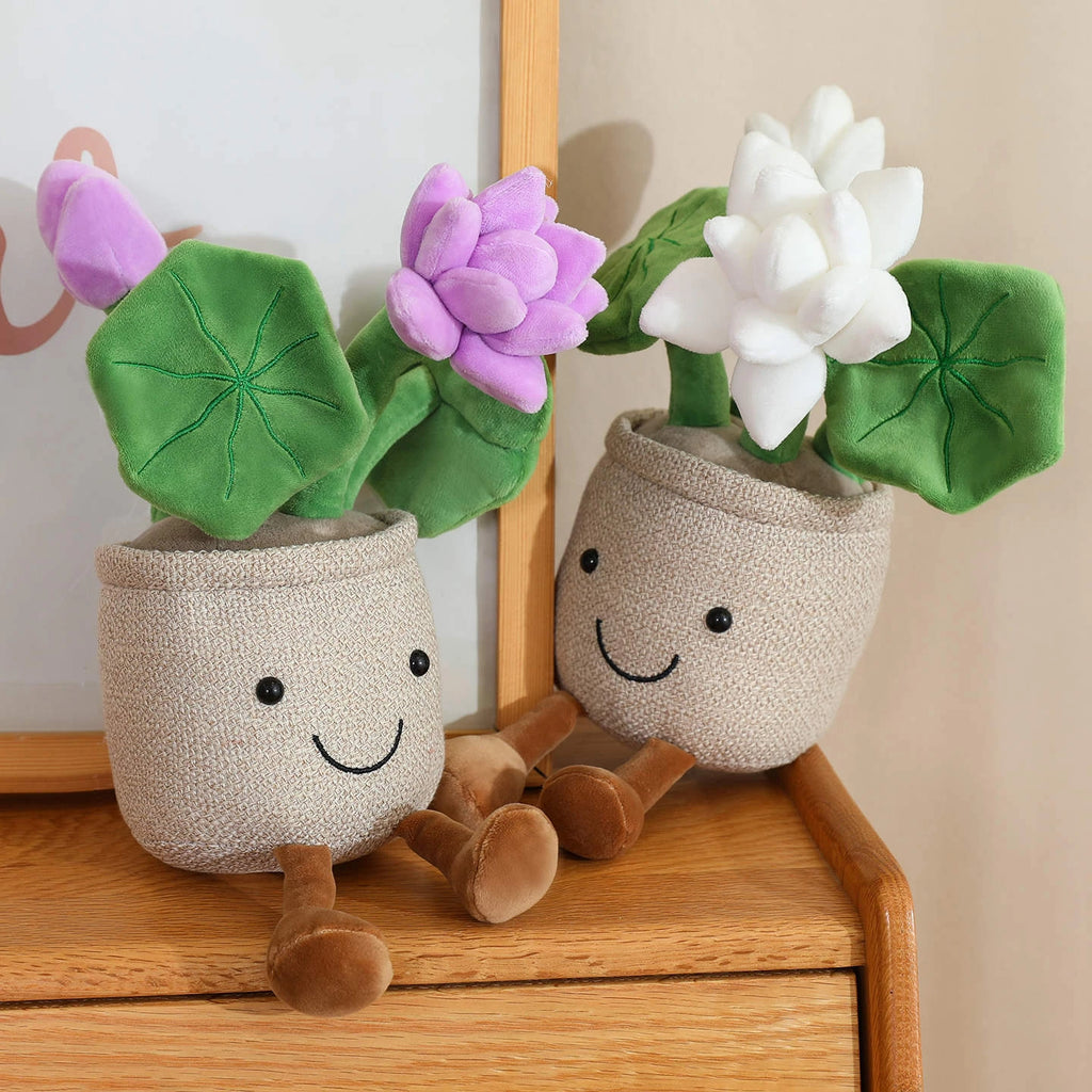 Lifelike Tulip Succulent Plants Plush Stuffed Bookshelf Decor Cake Toy Soft Doll Pendant Kawaii Pillow for Girls Birthday Gifts
