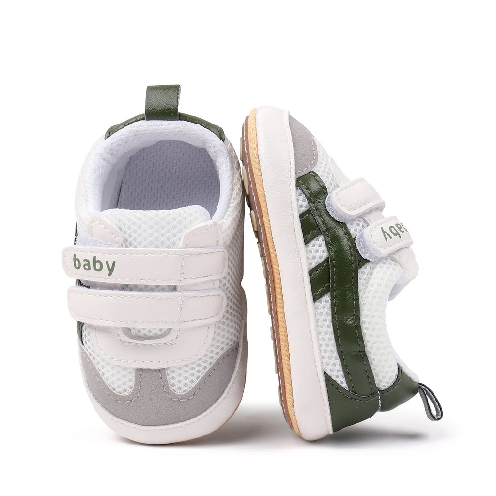 New Fashionable Design Spring And Autumn Baby Unisex Pre-walking Indoor Outdoor Toddler Shoes With Comfortable And Soft Sole
