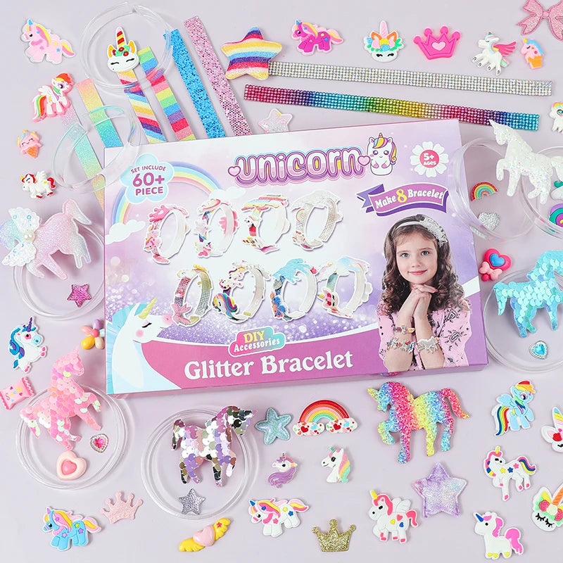 Making Wristband Toolkits for Girls Aged 5-12 - Creating Craft Toys for Birthday Gifts - Classroom Prizes, Party Activities