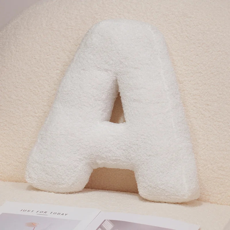 Cozy English Letters Pillow 26 Letter Alphabet Cushion for Kids Learning Classroom Toy