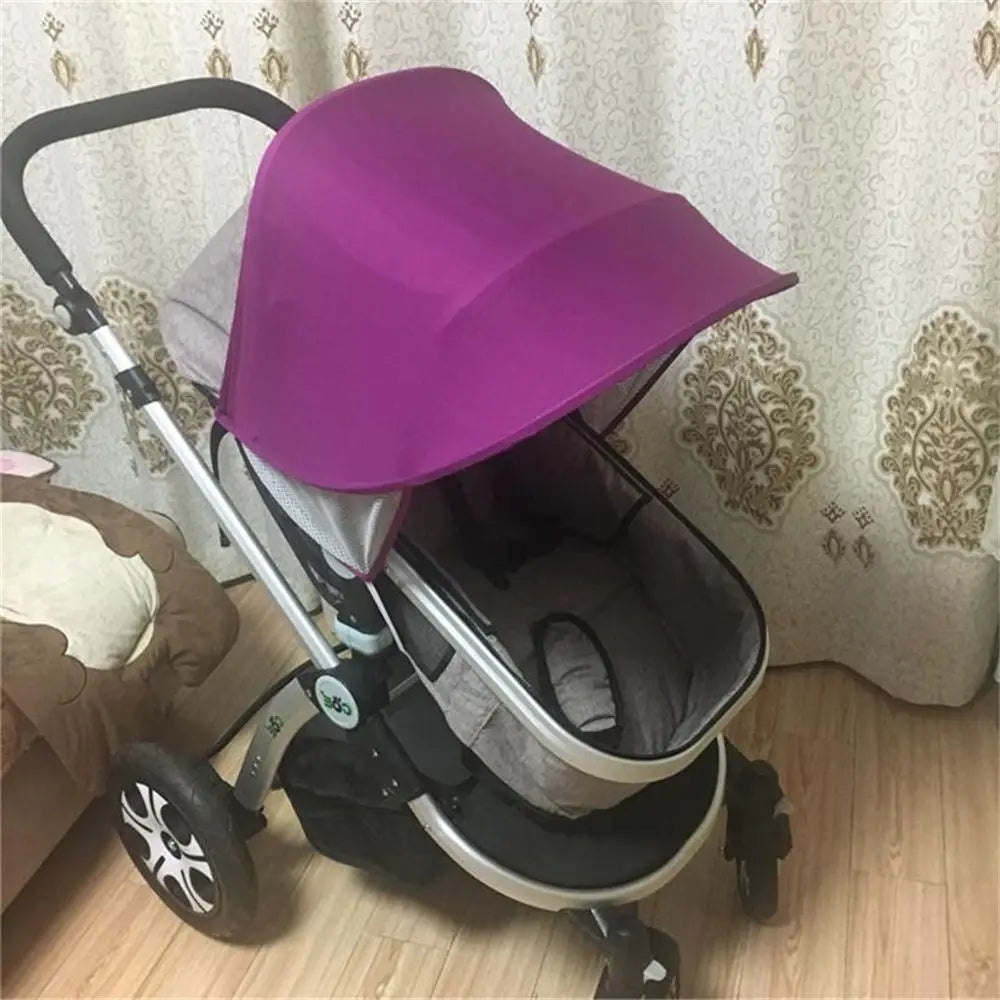 Weatherproof Pram Stroller Accessories Car Seat Sun Hood Carriage Sun Shade Baby Stroller Sun Visor Pushchair Cap