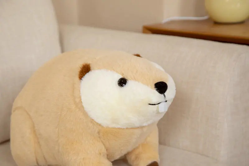 Hot 1pc 45cm/60cm Cute Nutria Peluche Toy Simulation Animal Dolls Kawaii Beaver Plush Pillow Stuffed Soft Birthday Decor Gift