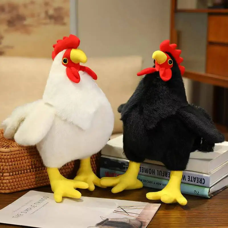 Latest Cake Bear Pendant Big Rooster Doll Kawaii Stuffed Plush Toy Doll Cartoon Anime Cute Pillow Children's Birthday Gift Doll