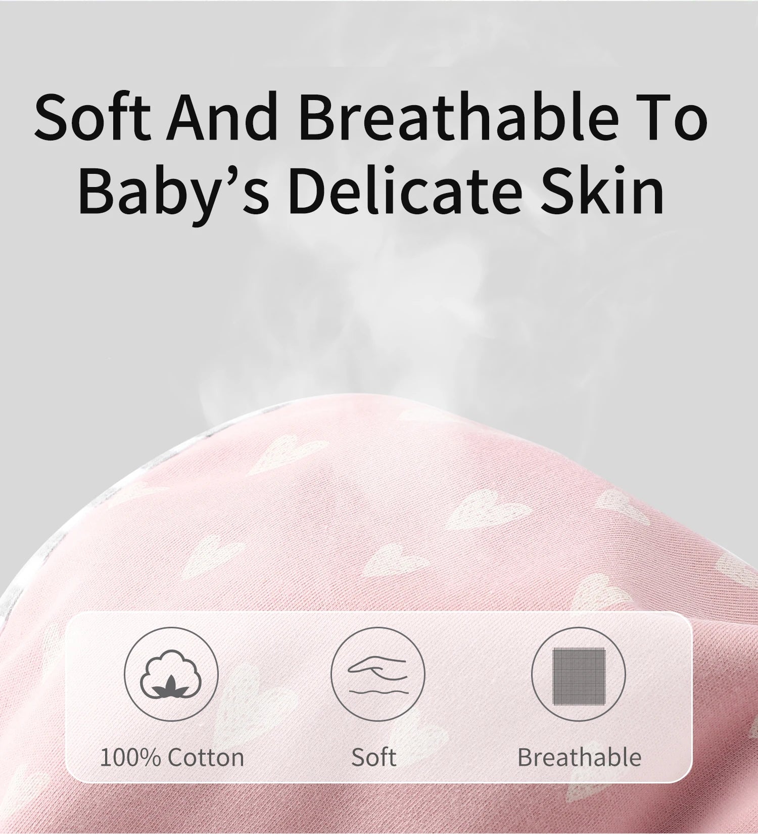 INSULAR Infant Hugging Blanket Comfortable Baby Soft Sleeping Bag Surrender Type Newborn Sleep Sack Anti-startle All Cotton 0-1Y