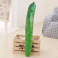 Huge Creative Simulation Cucumber Plush Toy Soft Stuffed Cute Fruits Pillow Funny Kids Children Birthday Gift Doll