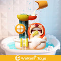 Cute Lion Shaped Bath Toy for Infants And Toddlers Water Scooping Bath Play Bubble Bathing Fun