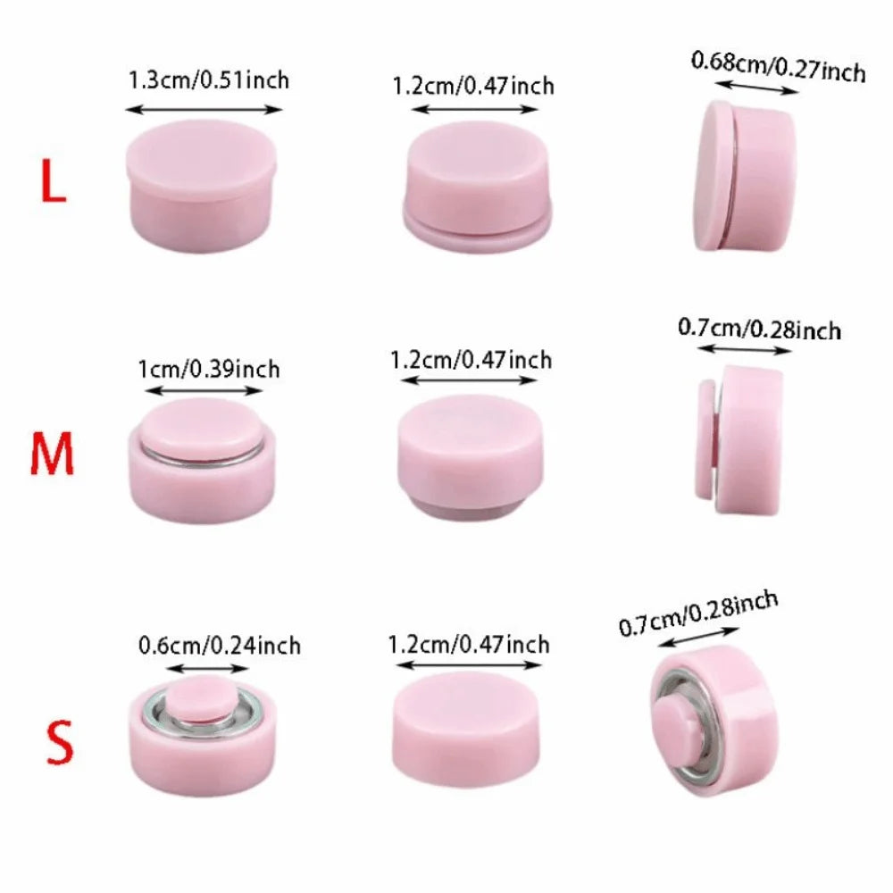 50Pcs 360°Rotation Mini Rotating Bearings 3 Size High Precision Spinner Mechanism DIY Craft Mini DIY Rotating Base