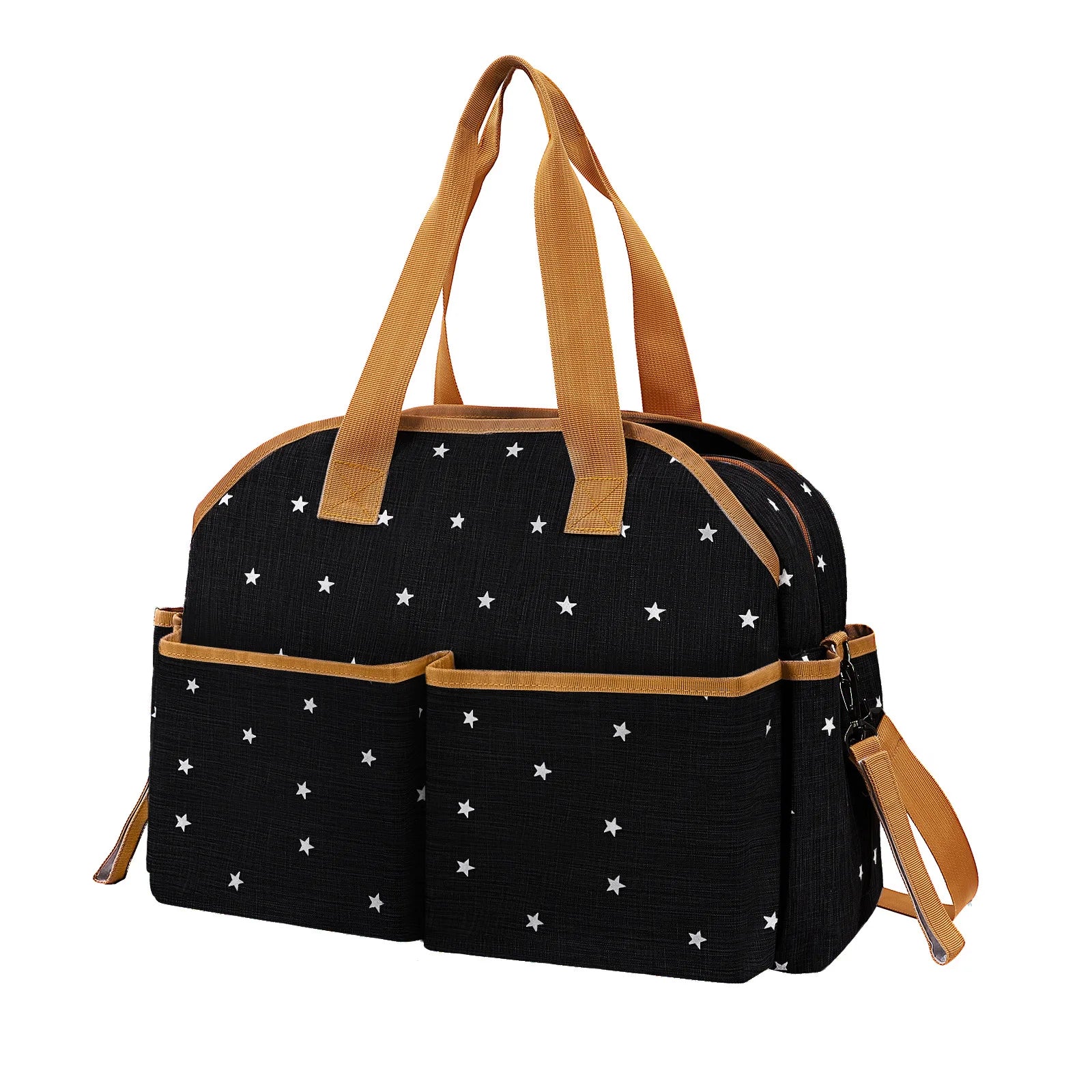 Diaper And Bottle Storage Bag For Strollers 43 By 29 Cm Large Capacity Multifunctional Baby Bag