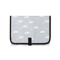 Portable Baby Diaper Mat Foldable Waterproof Cushion Multifunctional Changing Pad Travel Easy Storage Polyester Fiber
