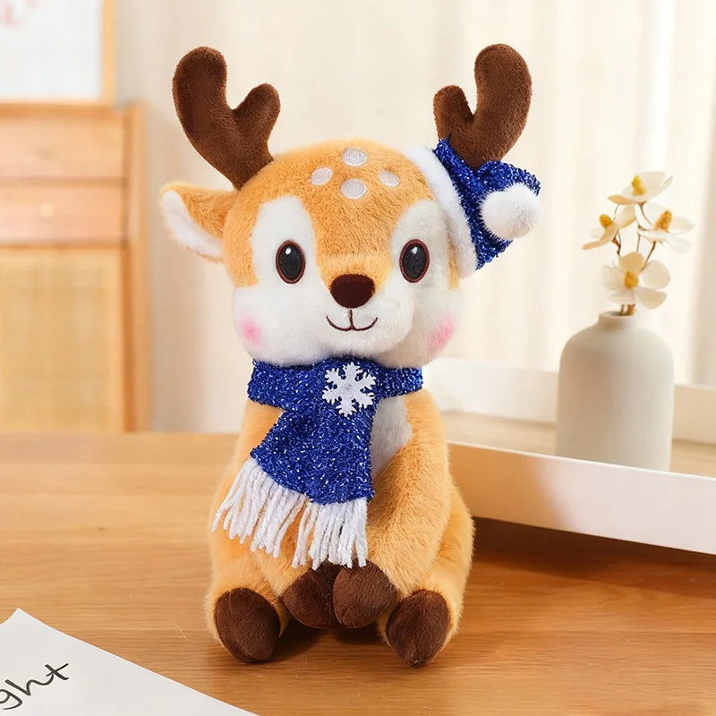 Deer Doll Pillow Stuffed Plush Toy For Kids Kawaii Cartoon Anime Plush Soft Cozy