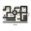 Baby Crawling Mat 83x57cm Cartoon City Traffic Map Non-Slip Playmat For Boys Girls Toddler Montessori Early Education Toys TMZ