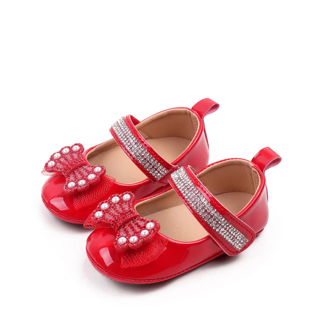 Spring/Summer New Cute Children's Shoes - 0-1 Years Old Princess Shoes, Anti-Slip Shoes, New Baby Learning Walkers