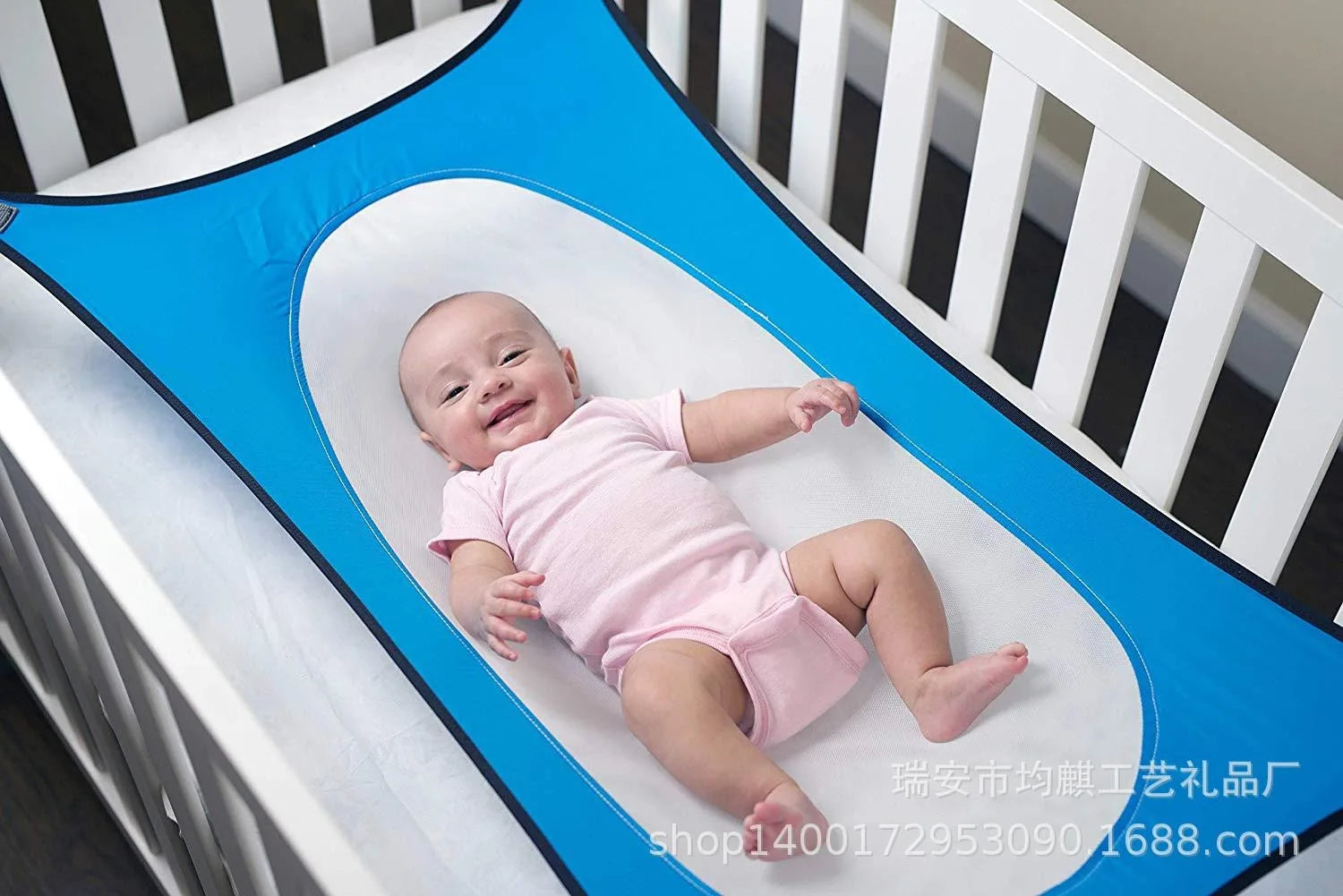 Breathable Baby Sleep Hammock - Removable Crib Swing 105x65cm