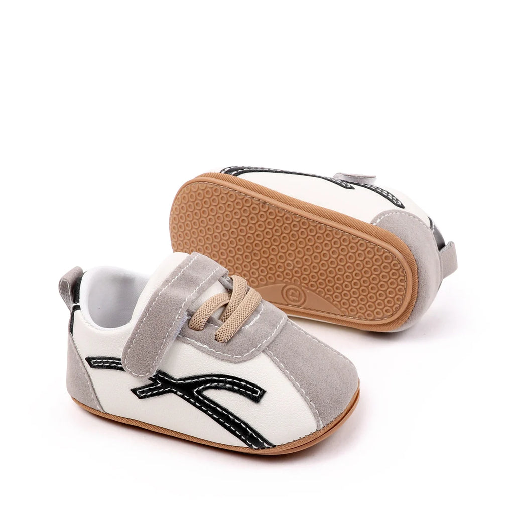 Baby Boys And Girls First Walking Indoor Outdoor Toddler Shoes Spring And Autumn High Quallity TPR Sole Soft And Comfortable