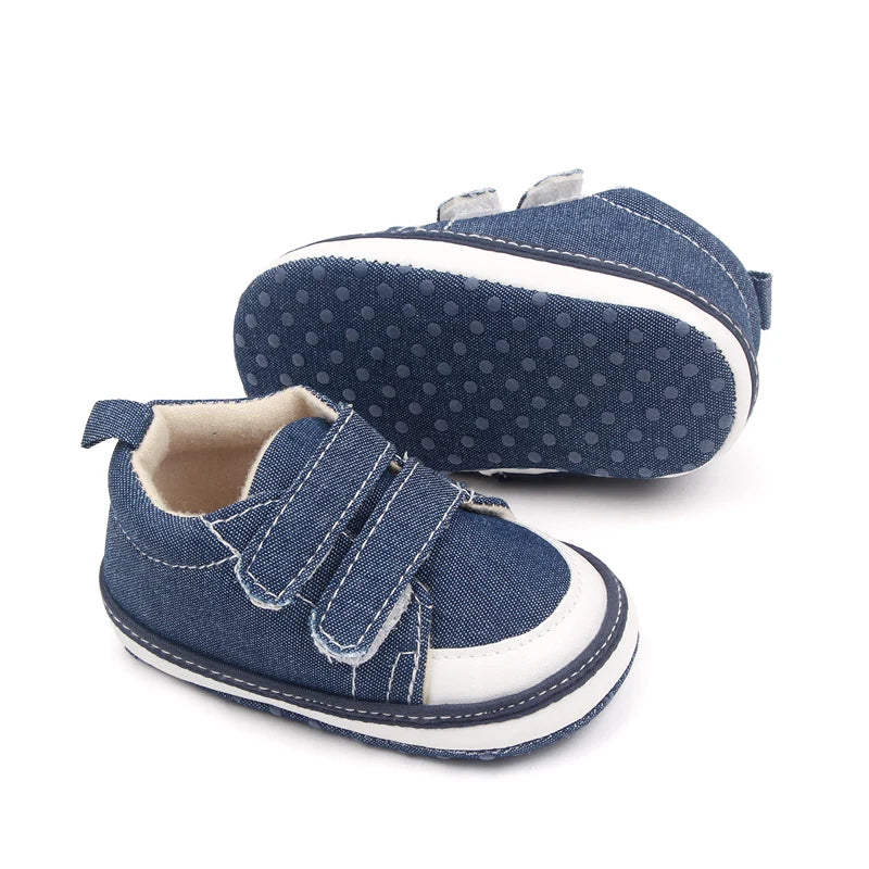 Spring and Autumn Baby Shoes Learning to Walk Shoes Anti-Slip Soft Sole for Boys and Girls 0-1 Year Old Baby Shoes