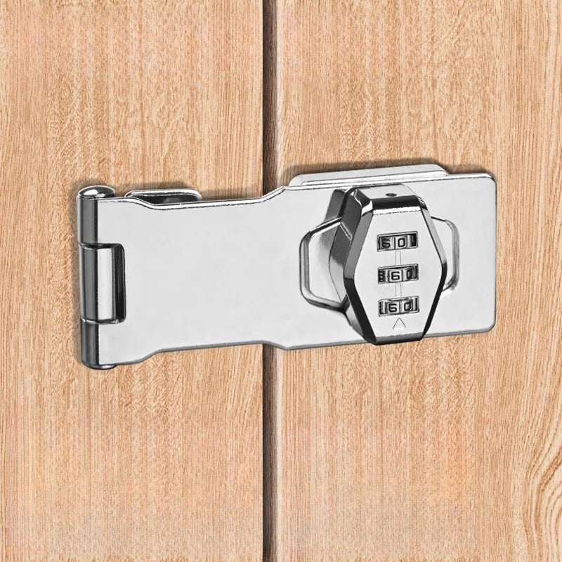 3 Digit Household Security Cabinet Password Locks Keyless Drawer Combination Coded Door Cabinets Home Hardware Zinc Alloy Latch