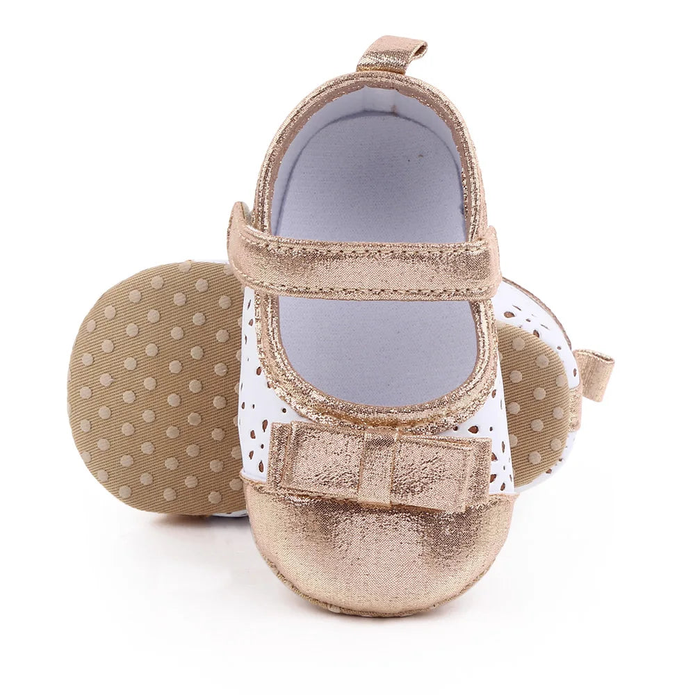 2025 Hot Selling New Style Spring Autumn Newborn Baby First  Toddler Shoes Cute Bow Princess Shoes New Casual Shoes For 0-18M