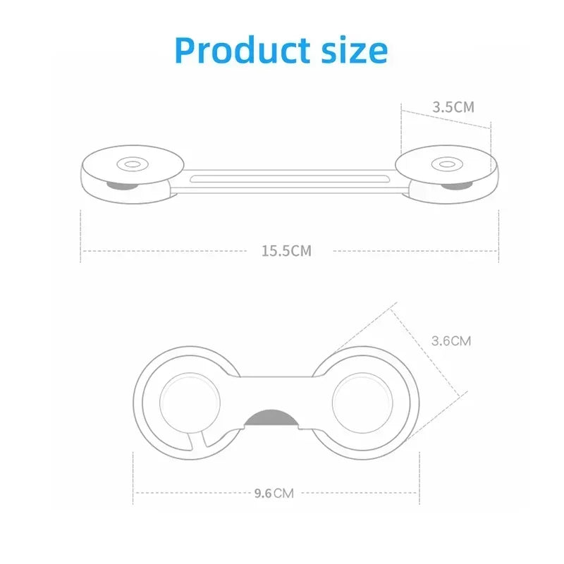 2-6Pcs Security Protection Lock Home Baby Safety Multifunction Drawer Lock Child Protect Toilet Refrigerator Lock Door Buckle