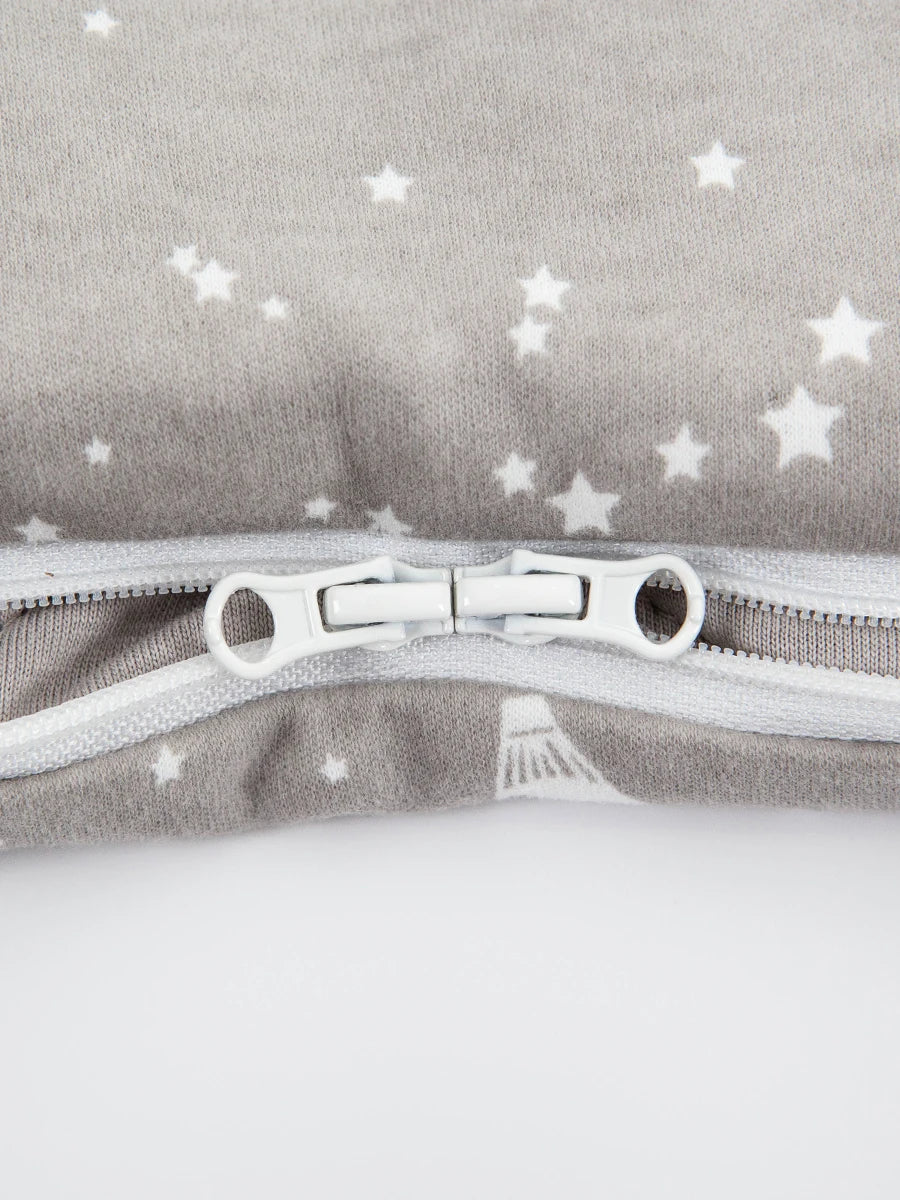 Thickened Winter Sleeping Bag For Infants Aged 3-30 Months Detachable Sleeves Anti-kick And Warm Baby Blanket 3.5 Tog