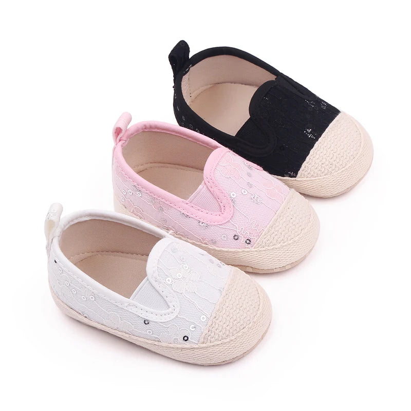 Springtime Learning Walkers 0-1 Years Old Boys and Girls Shoes with Soft Bottom Comfortable Footwear for Baby Playtime