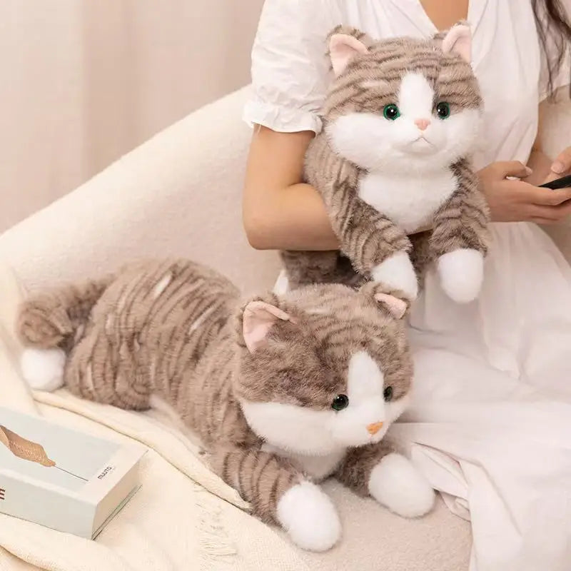 40/60cm Party Cat Doll Plush Toy Handmade Doll Cartoon Anime Cute Cushion Pillow Home Decoration Children's Birthday Gift Toy