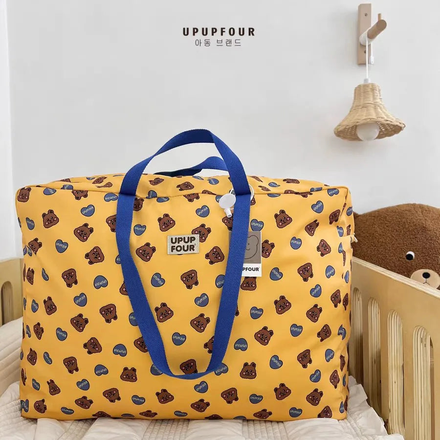 Large Capacity Quilt Storage Bag For Baby Items Waterproof Mommy Travel Diaper Organizer Key Identifier Large Capacity