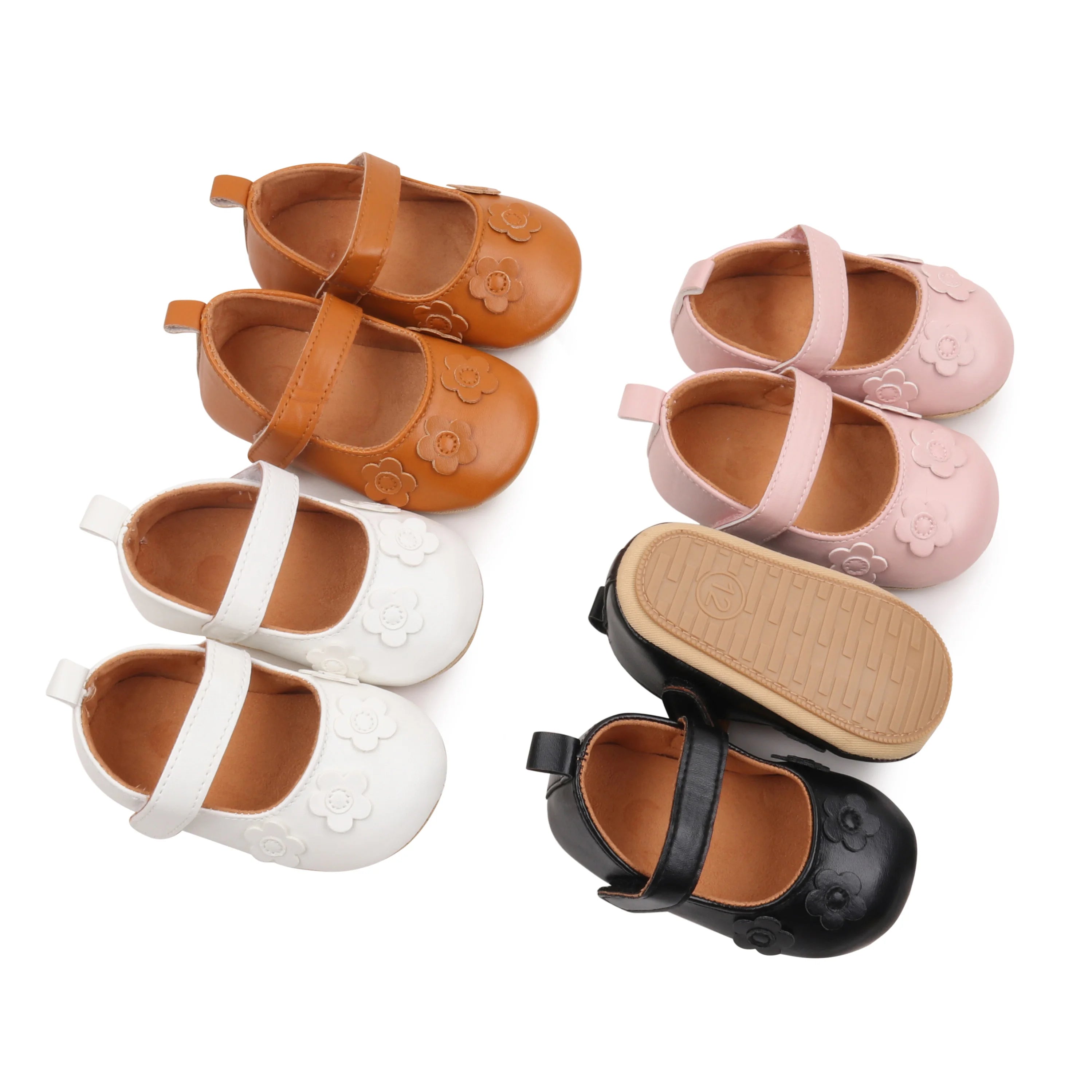 2025 Baby Shoes Spring and Summer Sandal Mary Jane Style for Toddler Girls 0-9-18 Months New Fashion High Quality PU TPR SSJ3157