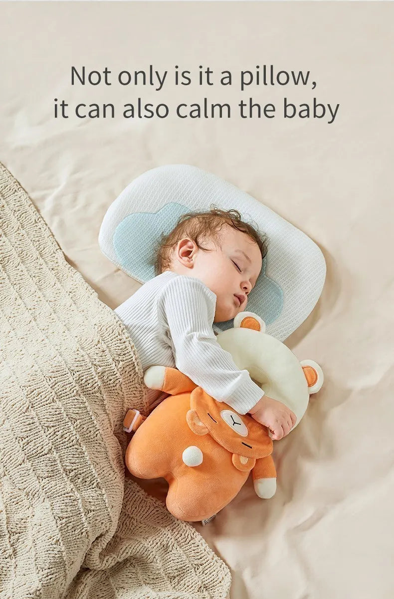 AIBEDILA Newborn Head Back Protector Baby Protect Pillow Learn Walk Headgear Prevent Injured Safety Pad prevention Fall Pillows