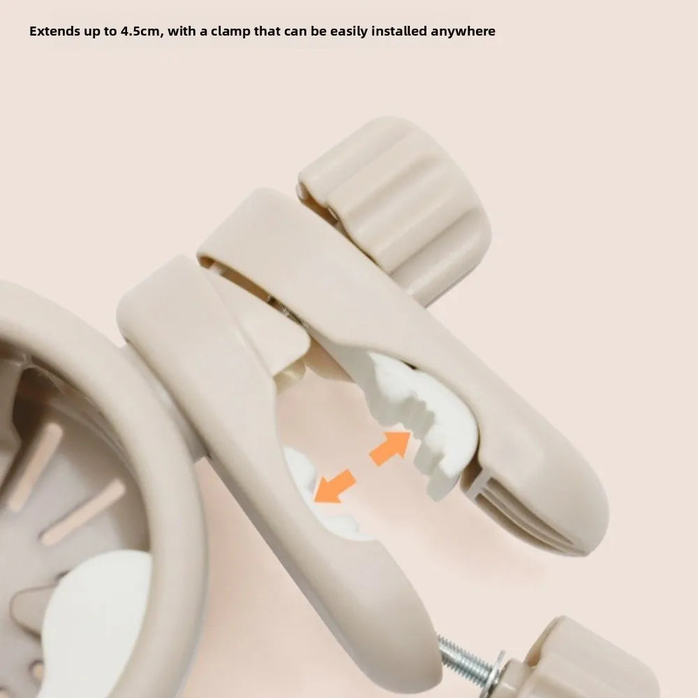 Large Caliber Baby Stroller Cup Holder Adjustable Easy To Install Kids Cup Stand Anti-slip Phone Holder