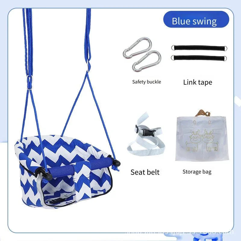 Kids Indoor Outdoor Swing Hammock Chair Door Frame Hanging Seat For Toddlers Universal Hanging Chair