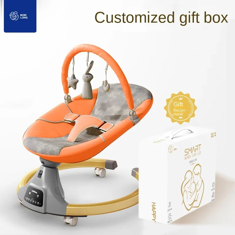Electric Automatic Baby Rocking Cradle Newborn Sleep Aid Rocker Model NRS-01 With Gentle Electric Swing