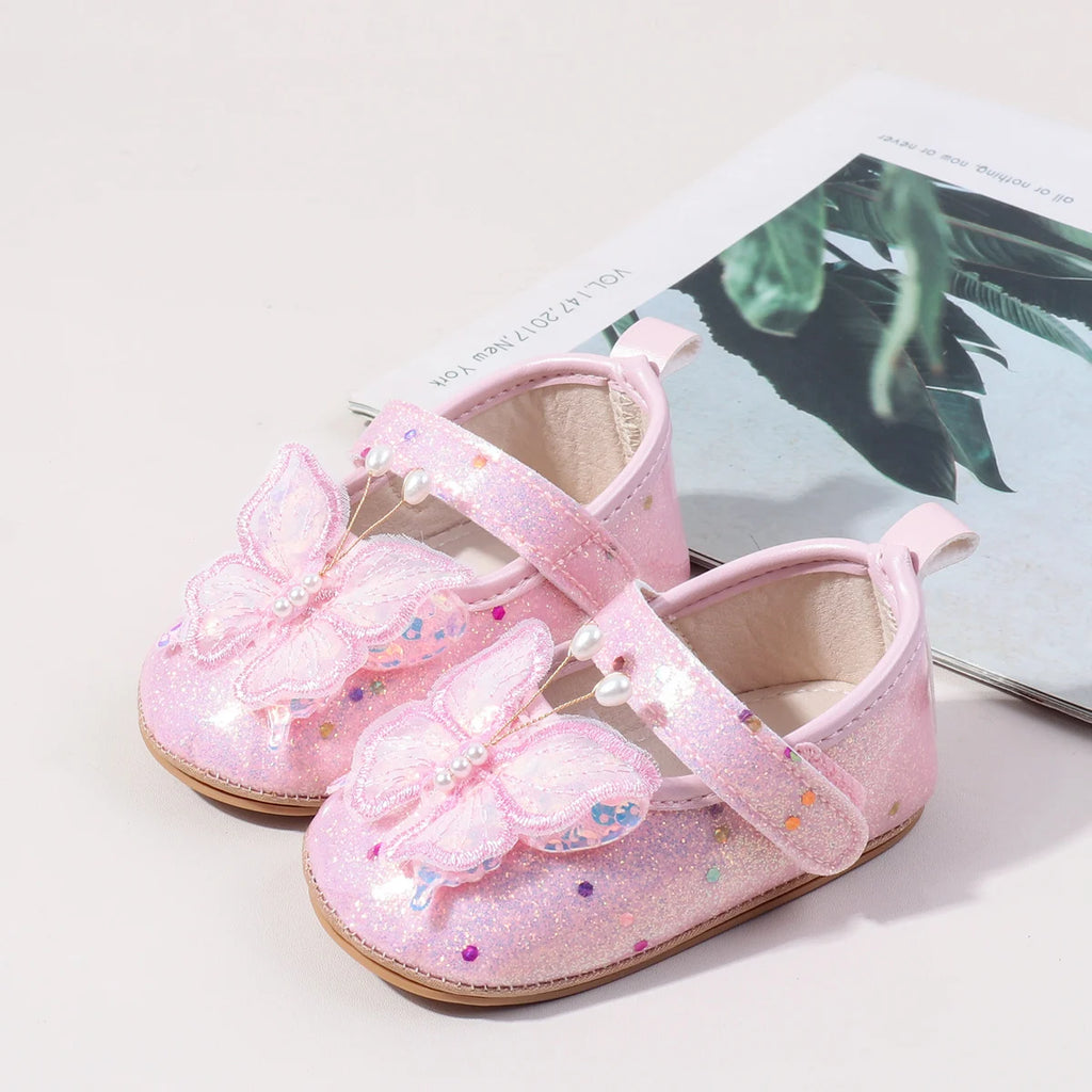 Girls' Summer sSandals 2025 New Style Children's Anti-Slip Soft Sole Infant Toddler Princess Shoes For Little Girls BXC5151